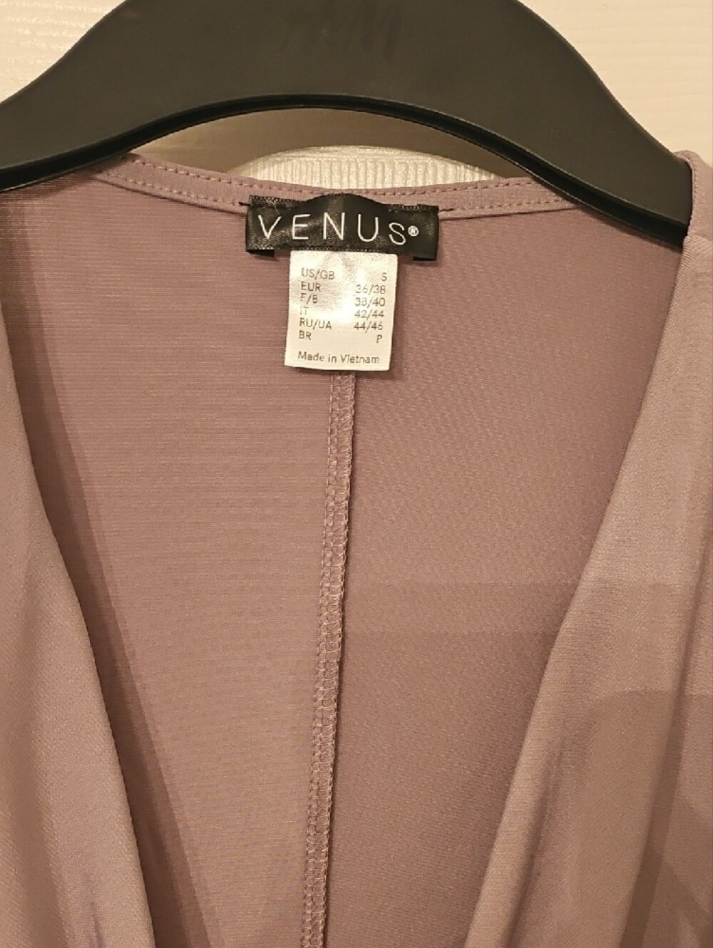 VENUS Gray Ruched Cowl Neck Blouse - Picture 2 of 3